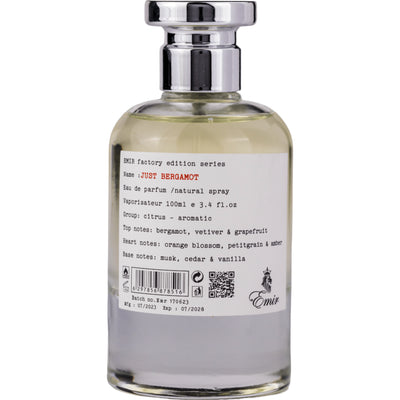 Just Bergamot Factory Edition, Eau De Parfum, 100ml